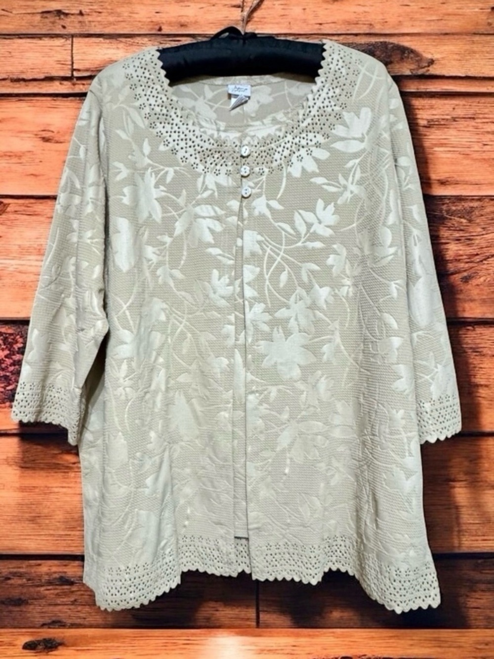 ADRIAN DELAFIELD LAYERED BLOUSE SIZE XX